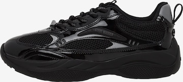 Baskets basses 'Premio-E' STEVE MADDEN en noir : devant