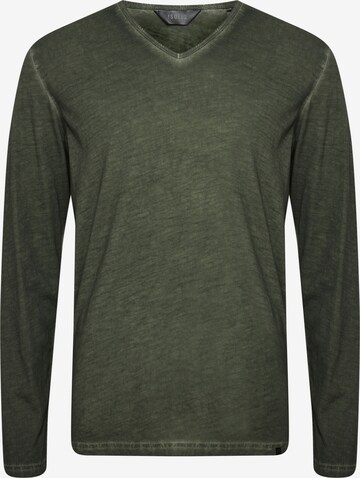 !Solid Shirt 'CORNELIO' in Groen: voorkant