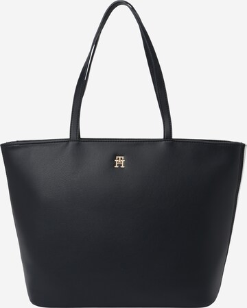 TOMMY HILFIGER Shopper 'Essential' in Blauw: voorkant