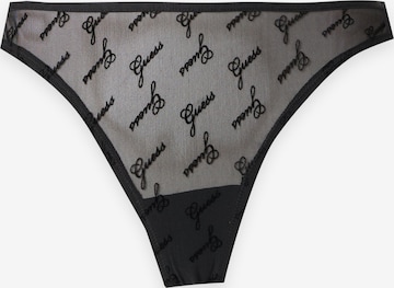GUESS String 'LOREN' in Black: front