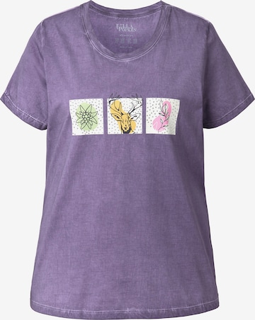 Ulla Popken Shirt in Purple: front