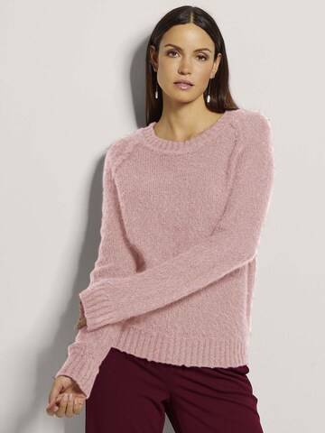 Pull-over MADELEINE en rose : devant