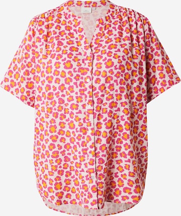 Camicia da donna 'CARTHYRA' di ONLY Carmakoma in rosa: frontale