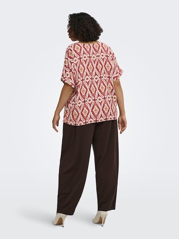 Camicia da donna 'CARBelly' di ONLY Carmakoma in rosso