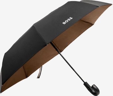 BOSS Regenschirm 'Pocket umbrella Iconic' in Schwarz: Vorderseite