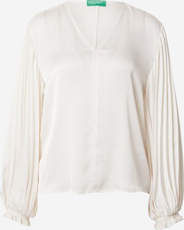 UNITED COLORS OF BENETTON Blouse in Beige: front