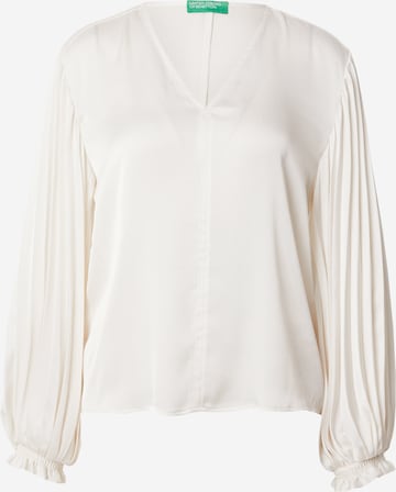 UNITED COLORS OF BENETTON Bluse i beige: forside