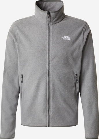 Veste en polaire fonctionnelle 'Glacier' THE NORTH FACE en gris : devant