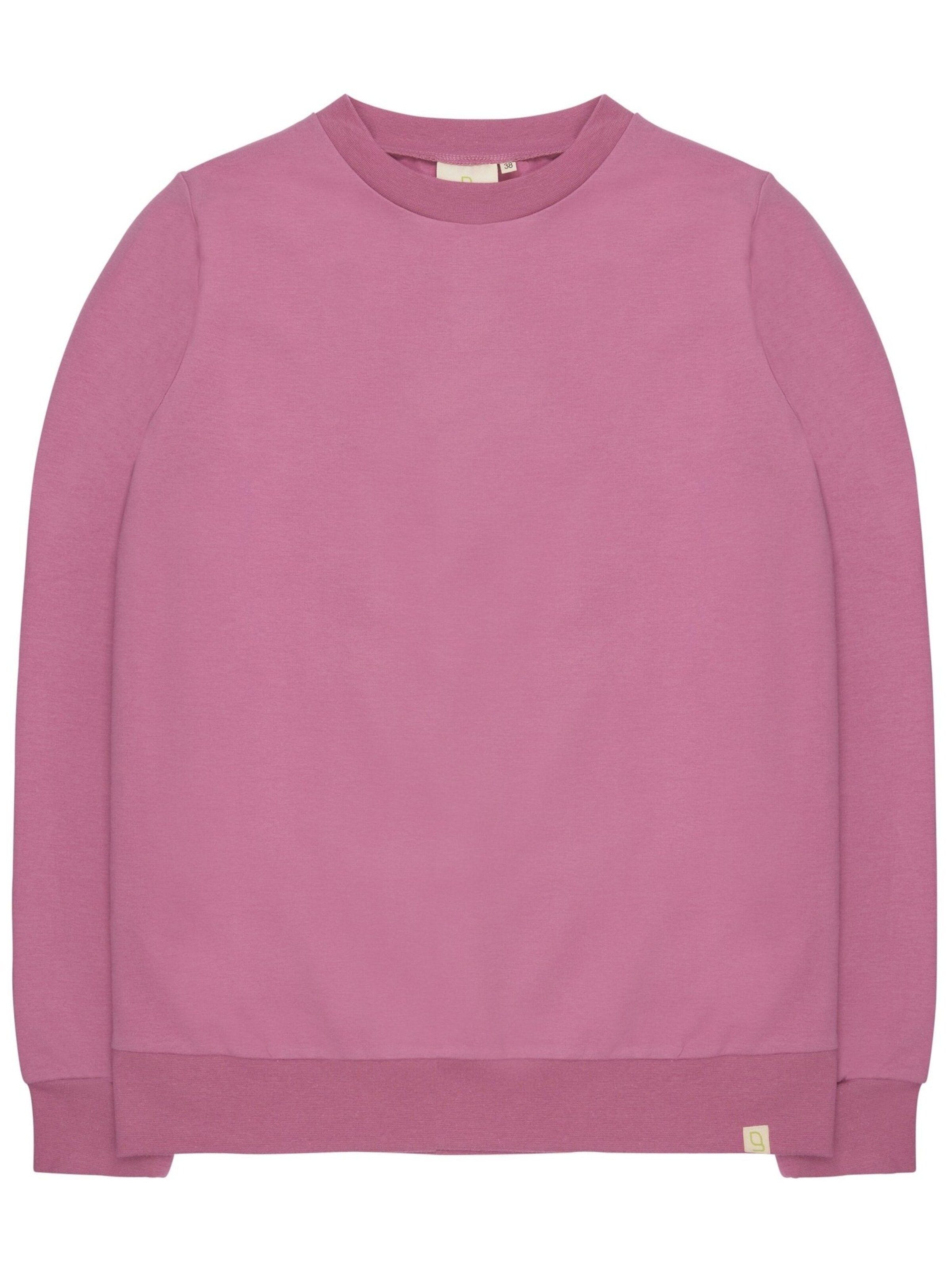 greenjama Sweatshirt in Purple: front