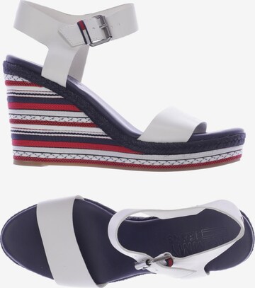 Tommy Jeans Sandalen 40 in Weiß: predná strana