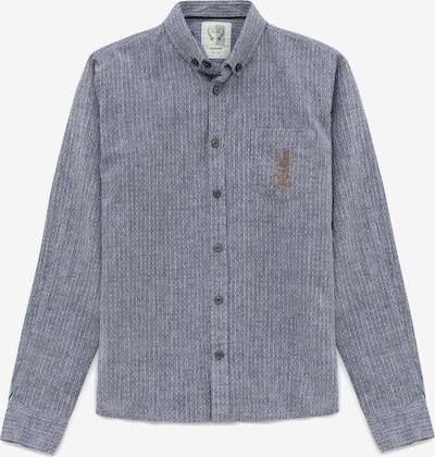 Marškiniai iš By Diess Collection, spalva – ruda / pilka, Prekių apžvalga