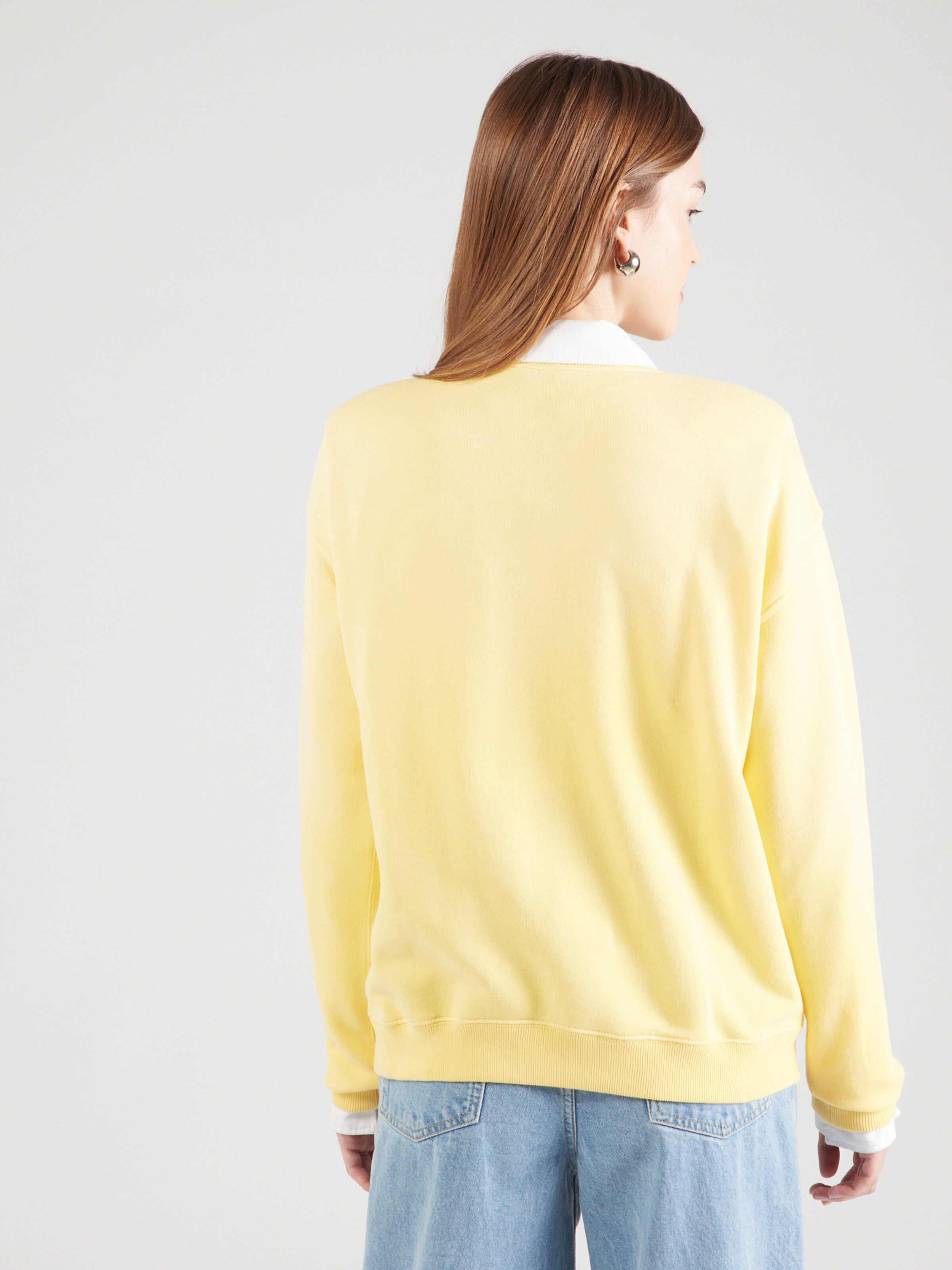 Polo Ralph Lauren Sudadera en Amarillo Pastel ABOUT YOU