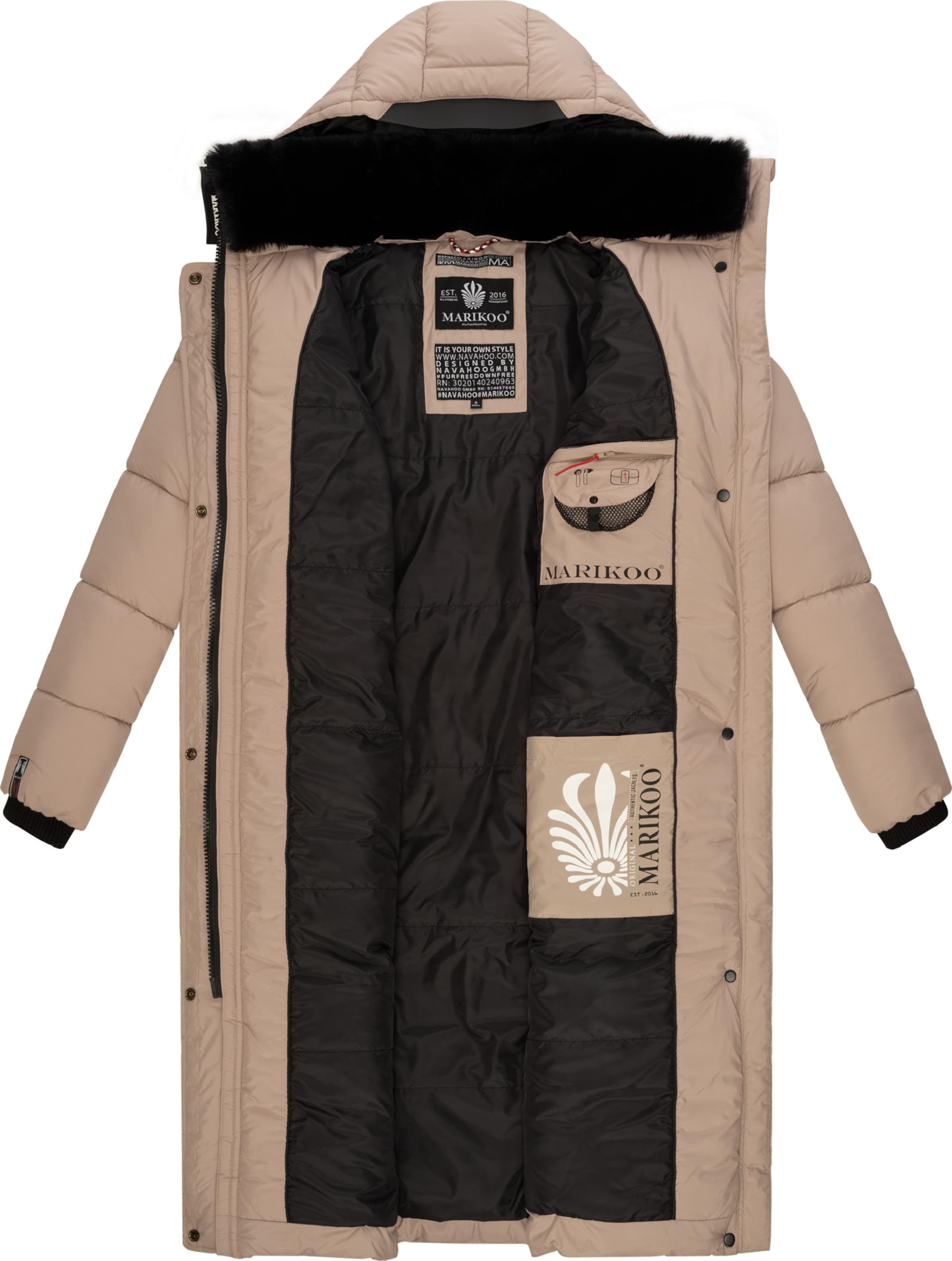 MARIKOO Winter coat in Grey