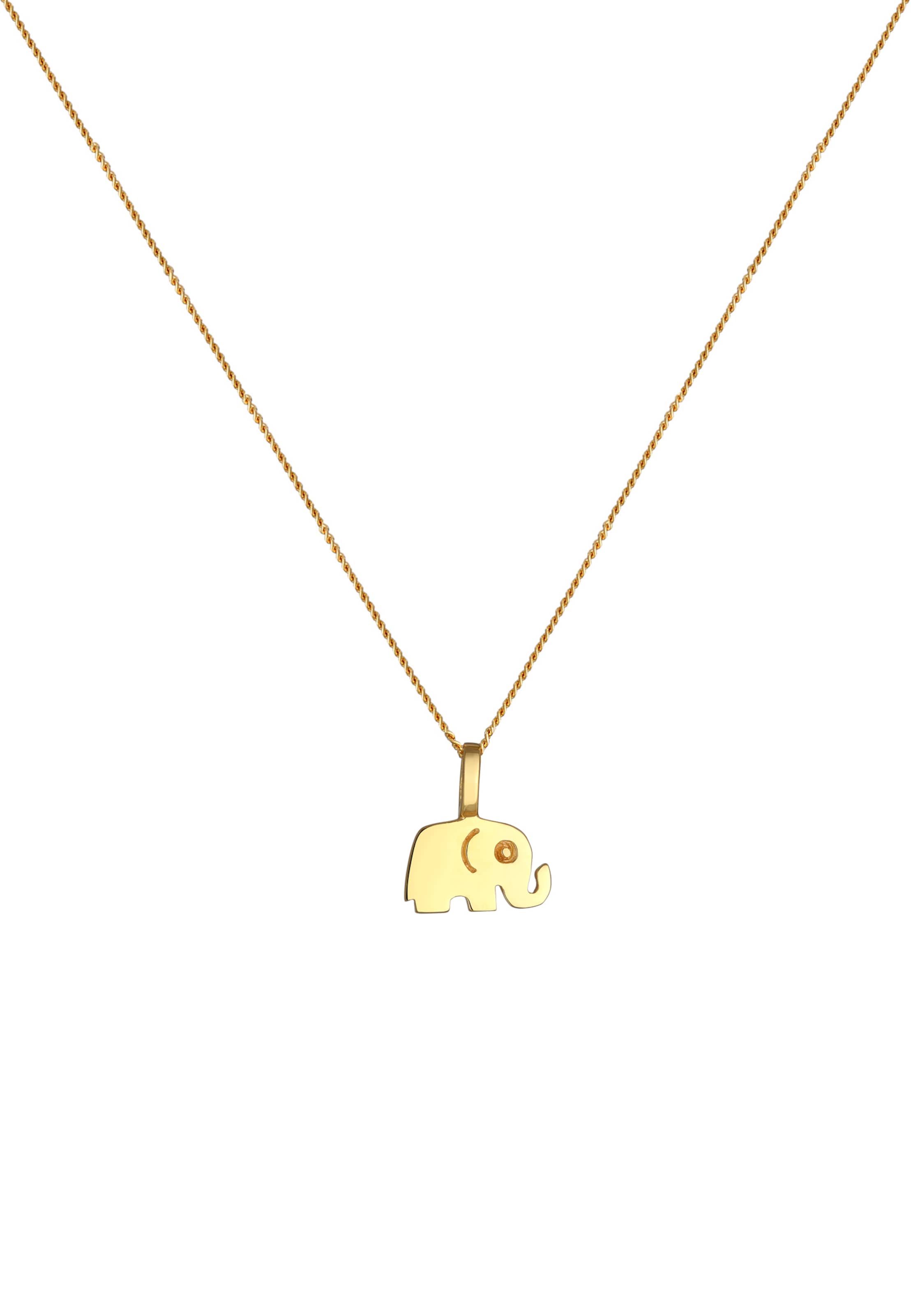 Chaîne 'Elefant' ELLI PREMIUM en or