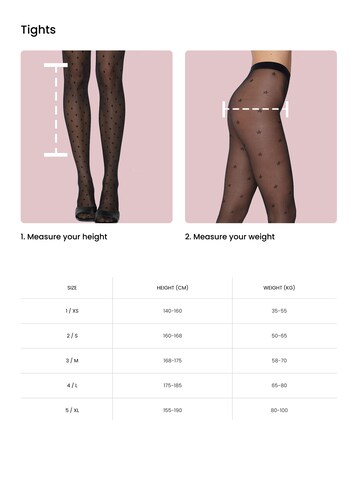 Tezenis Fine Tights in Black