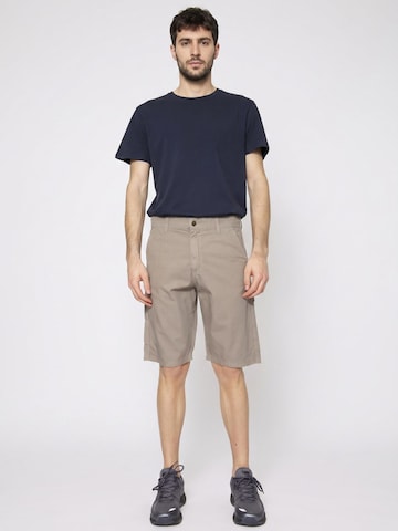 CAT Baggy Cargo Pants 'Ripstop' in Grey: front