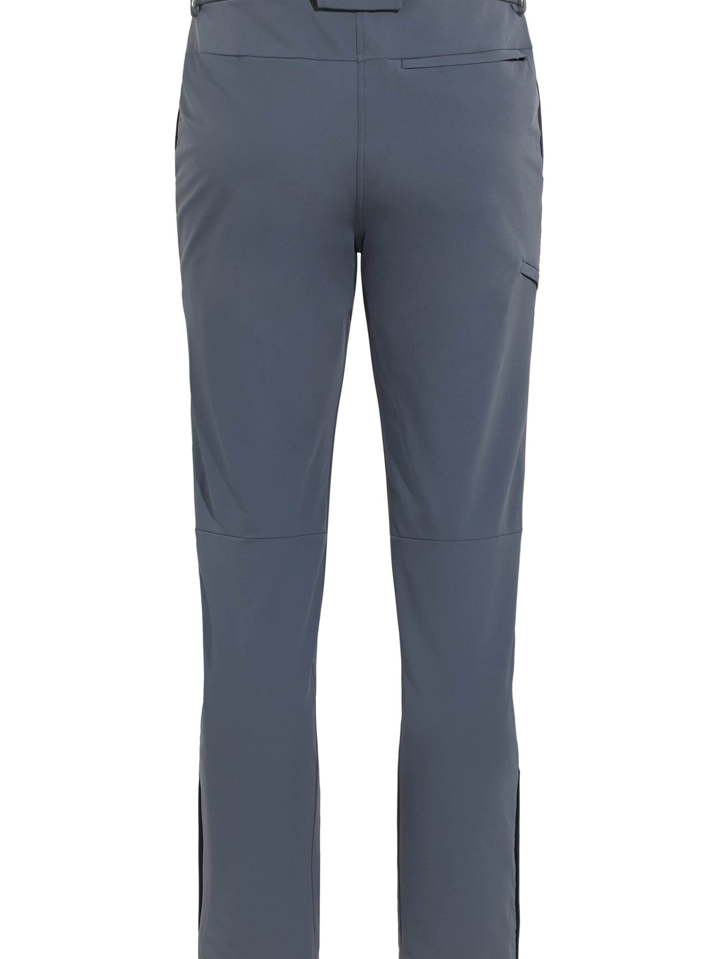 ODLO Slim fit Outdoor trousers 'ASCENT' in Grey