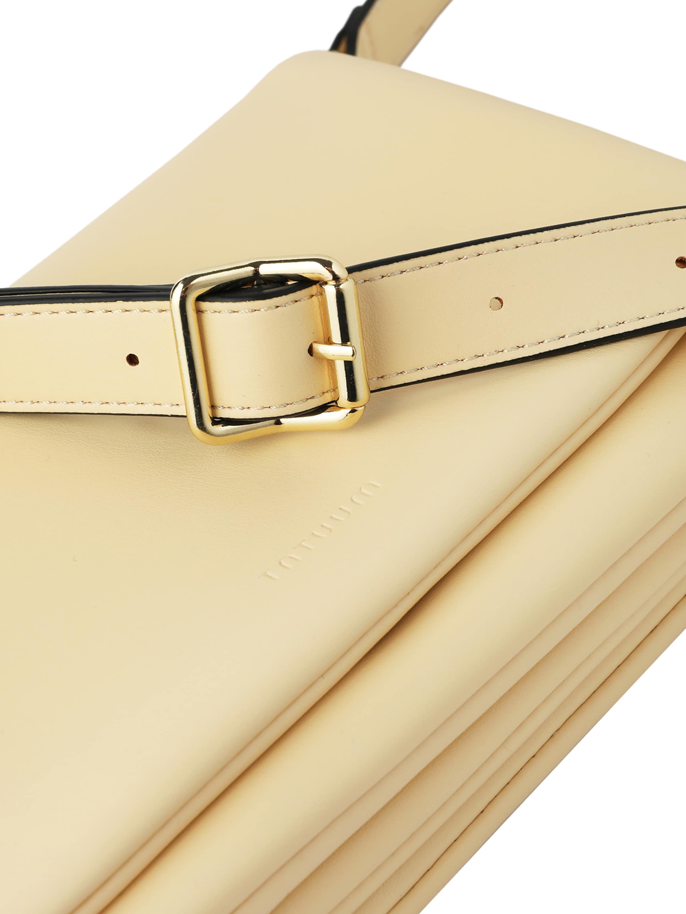 Borsa a mano 'Caressa' di TATUUM in giallo