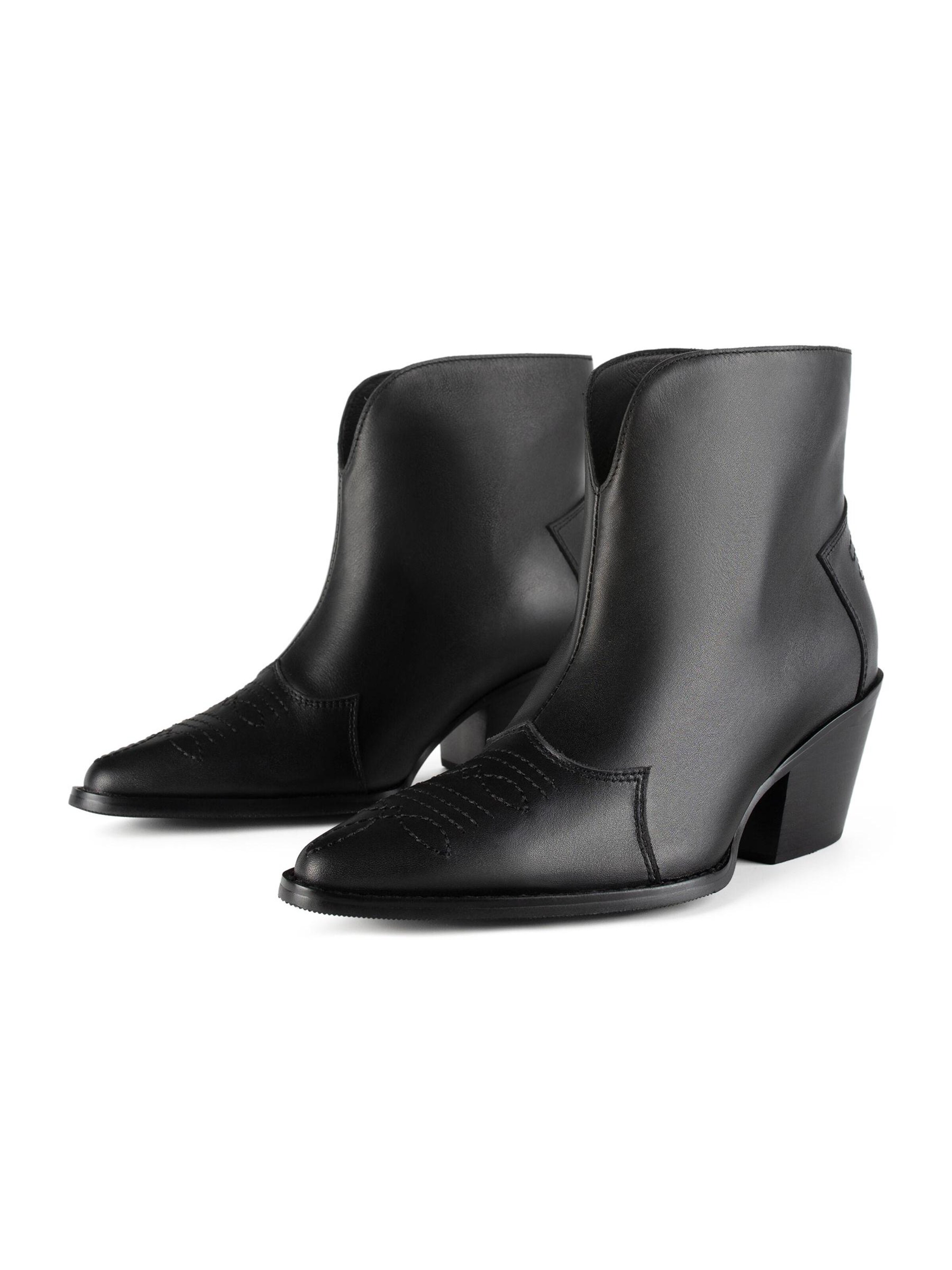 L37 HANDMADE SHOES Ankle Boots 'JUST CAN'T EXPLAIN'‌‌‌‌‌ in Schwarz