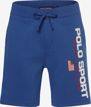 Polo Ralph Lauren Broek in Blauw: voorkant