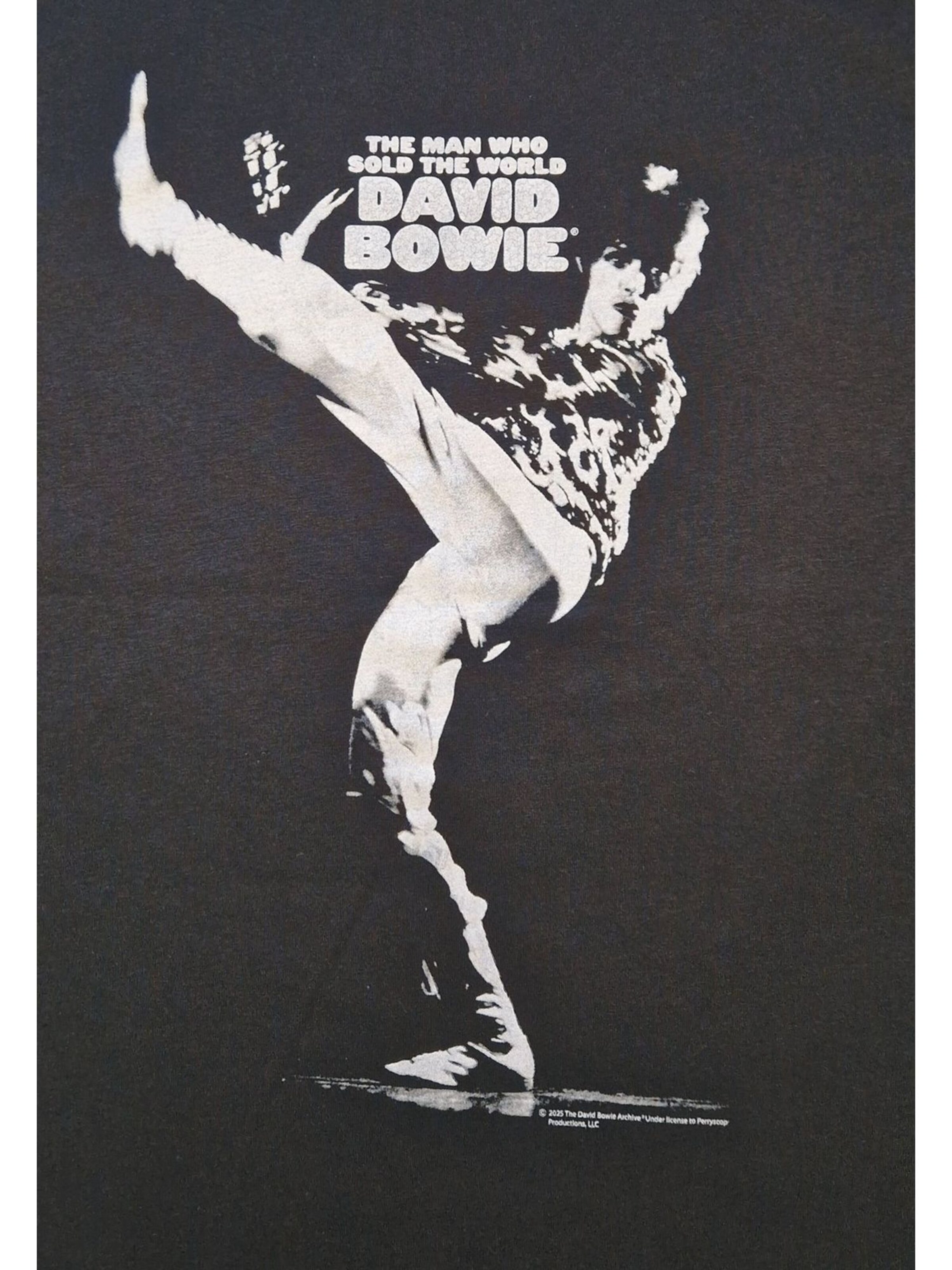 Rockshirts Shirt 'David Bowie  T-Shirt' in Black