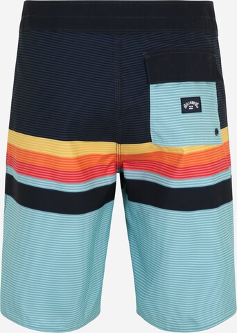 Pantaloncini da surf 'ALL DAY HTR STRIPE OG' di BILLABONG in blu