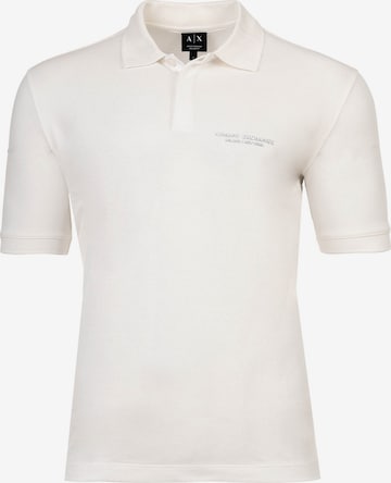 T-Shirt ARMANI EXCHANGE en blanc : devant