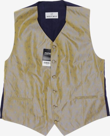 WILVORST Vest in XL in Blue: front