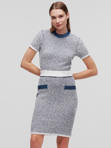 Karl Lagerfeld Skirt in Blue: front