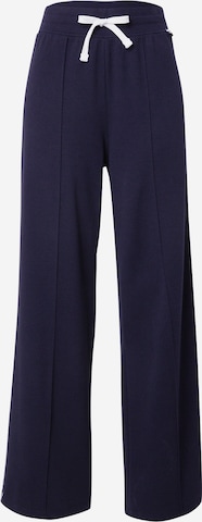 Tommy Hilfiger Underwear Wide leg Broek in Blauw: voorkant