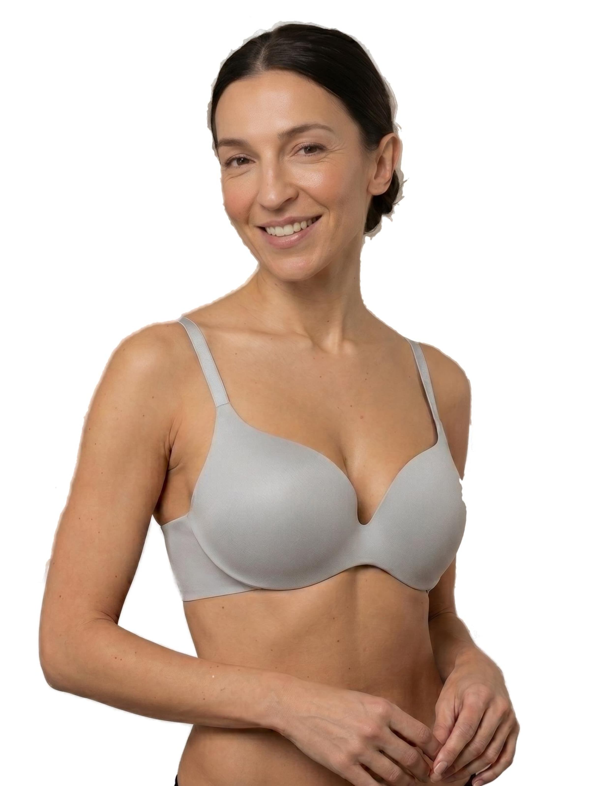 T-shirt Reggiseno 'Royal Fit' di Royal Lounge Intimates in grigio