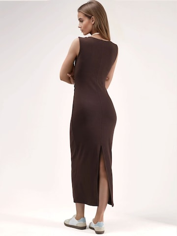 Hiccup - Vestido em castanho