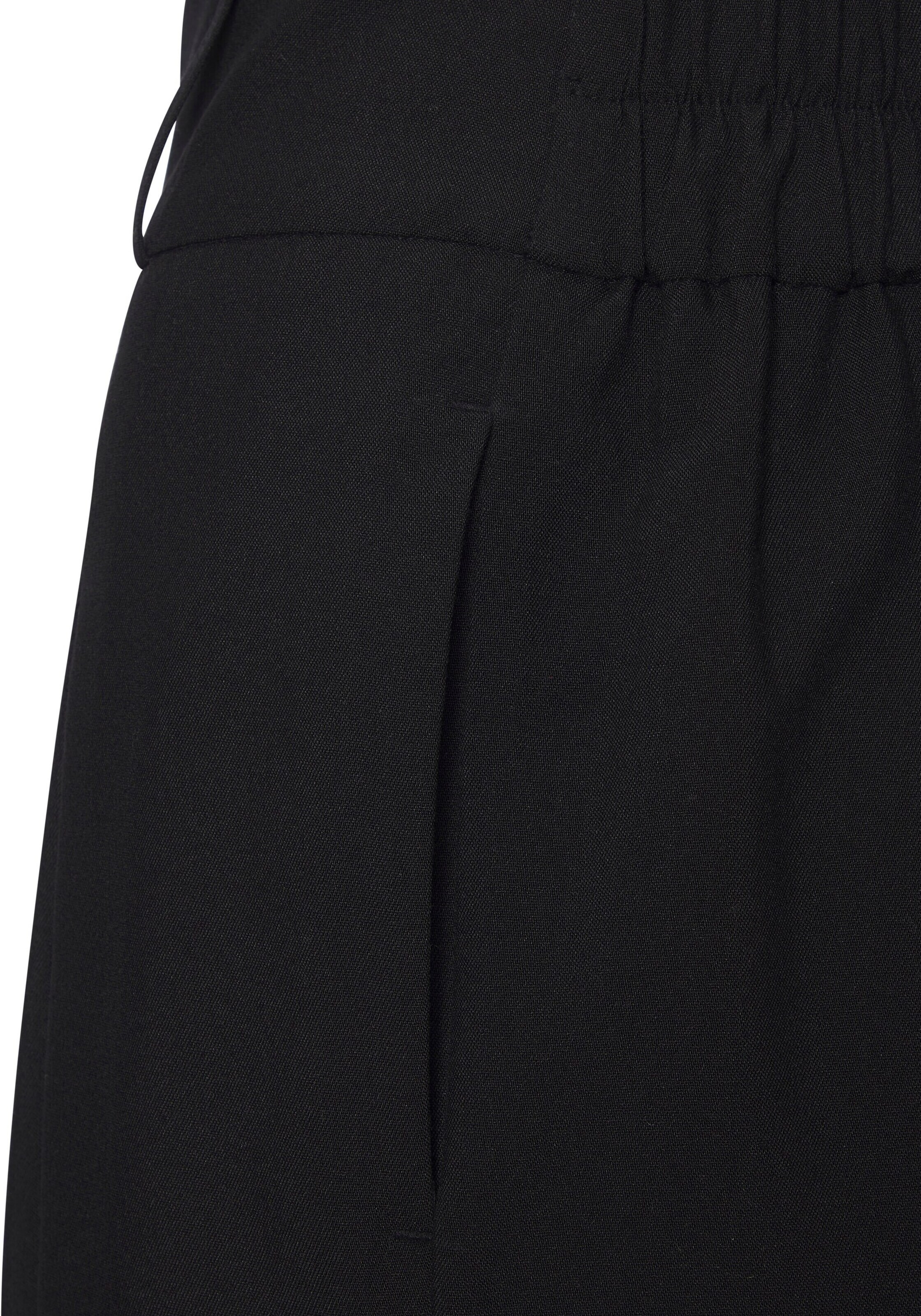 LASCANA Wide Leg Hose in Schwarz