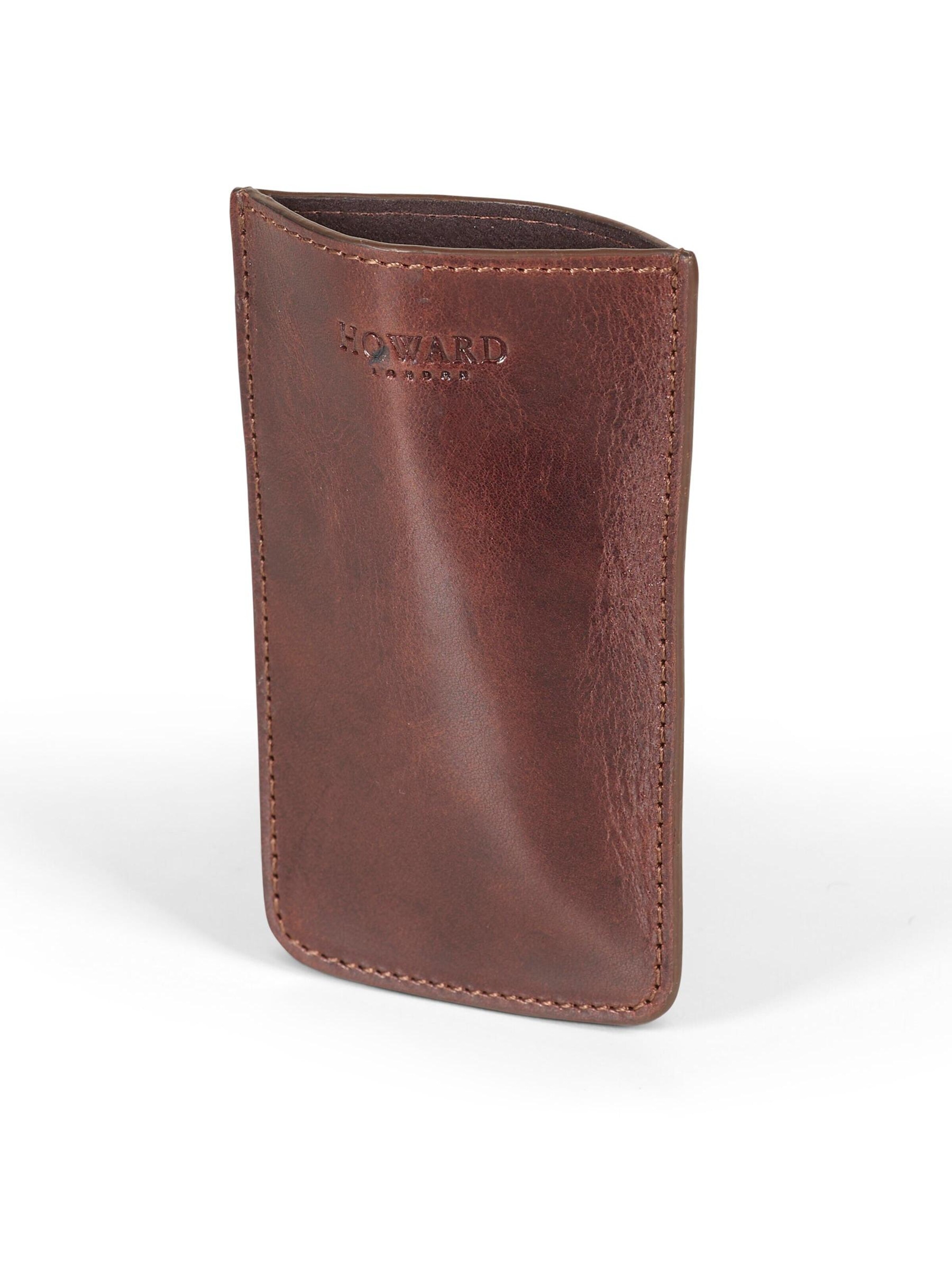 Howard London - Cartera 'Keyring Pouch Brown' en marrón