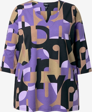 Ulla Popken Shirt in Lila: Vorderseite