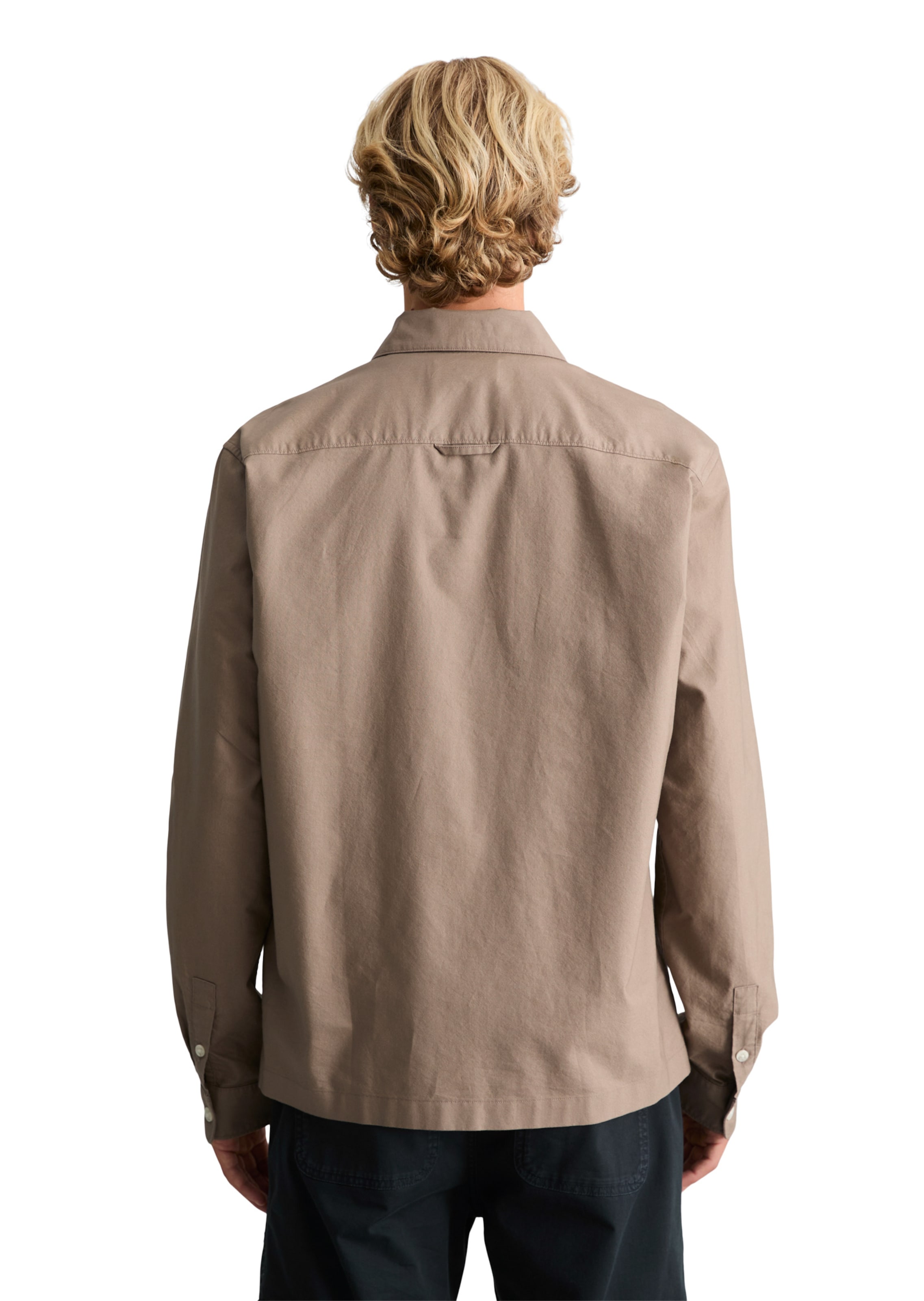 Coupe regular Chemise Marc O'Polo DENIM en marron