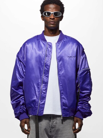 Young Poets Between-season jacket 'Axl' in Purple: front