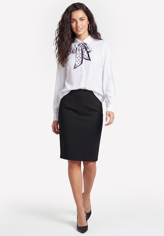 Chemisier usha BLACK LABEL en blanc