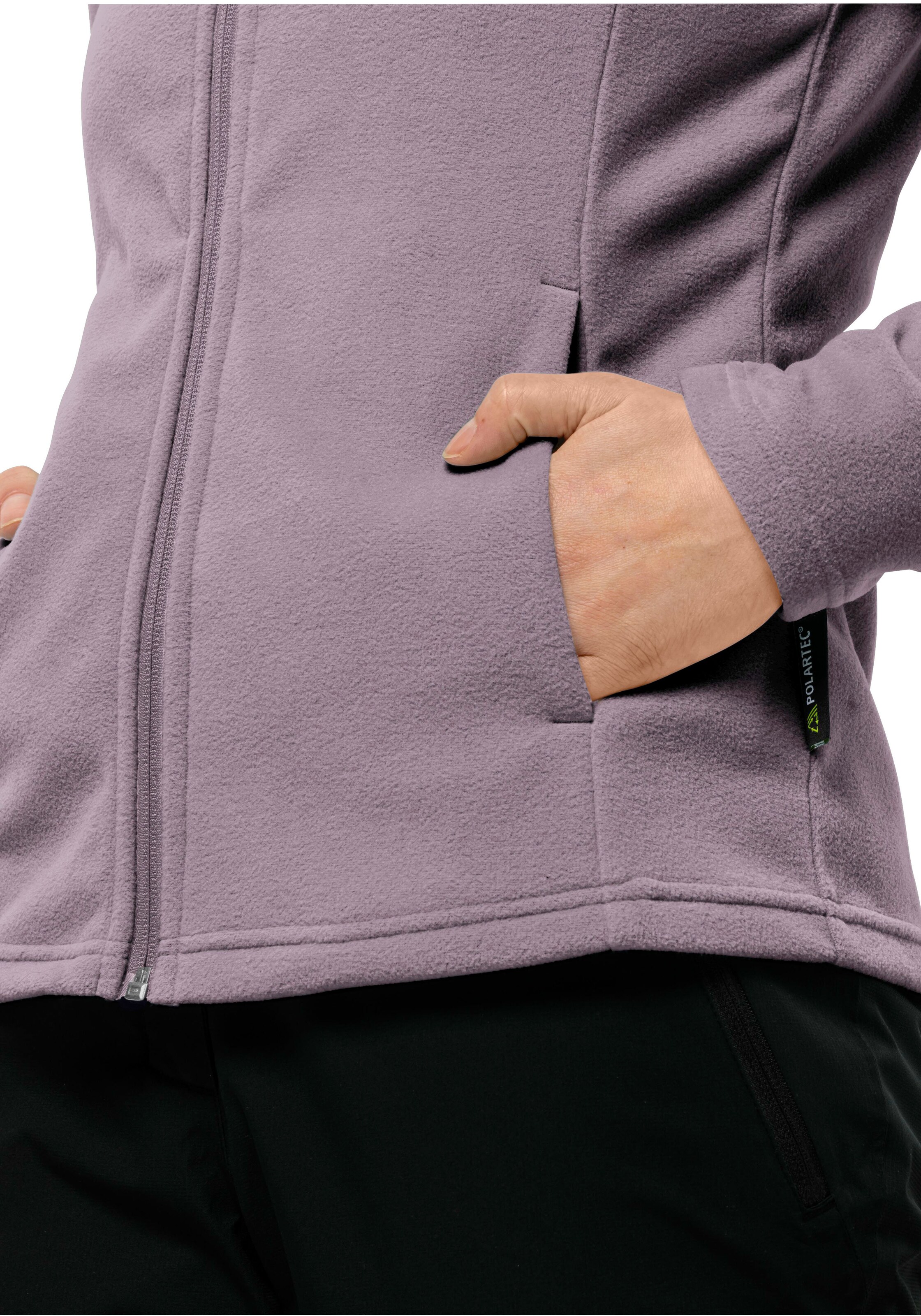 JACK WOLFSKIN Funktionsfleecejacke in Lila
