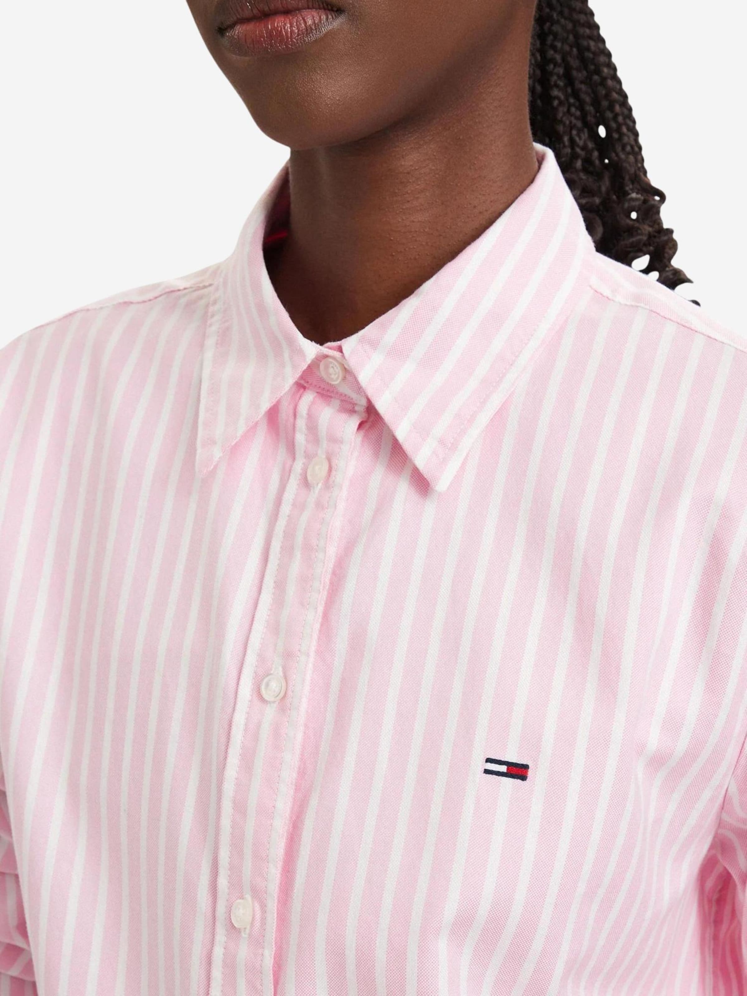 Camicia da donna 'DW0DW19890' di Tommy Jeans in rosa