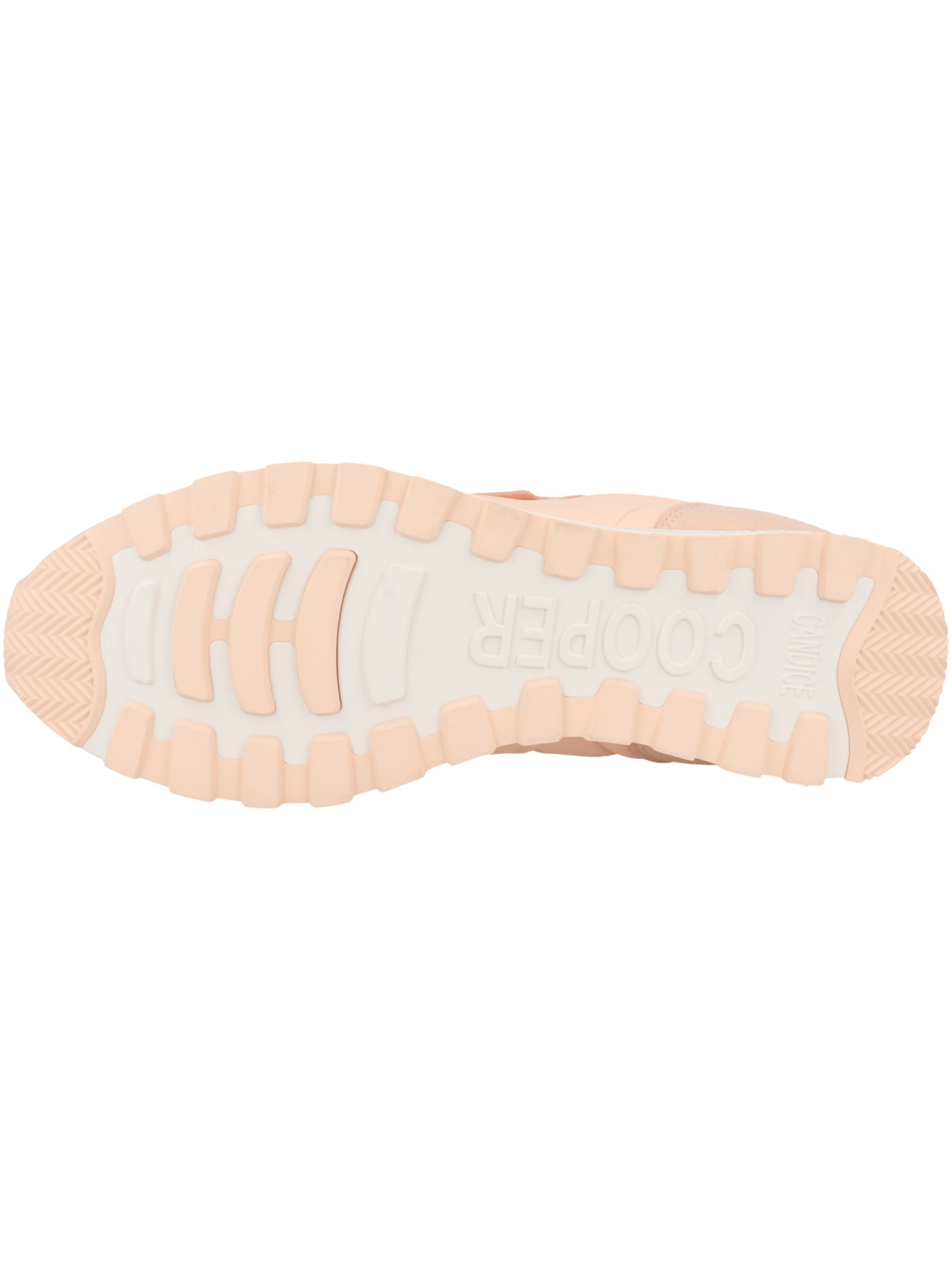 Baskets basses 'Plume' Candice Cooper en rouge