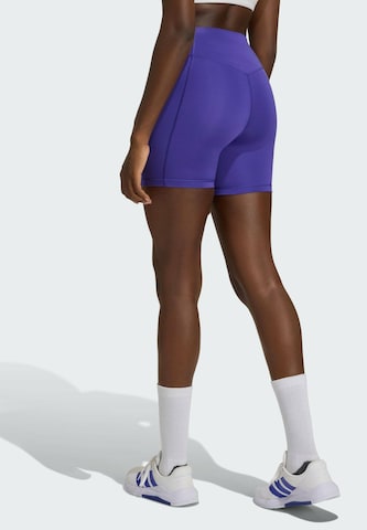 ADIDAS PERFORMANCE Skinny Sportovní kalhoty 'Optime Essentials' – fialová