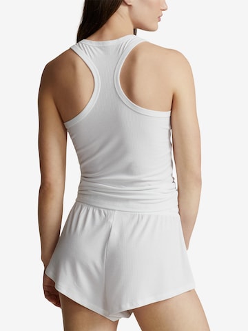 Polo Ralph Lauren Pyjama ' Tank & Short Set ' in Weiß
