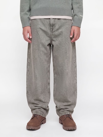 pilka Jack & Jones Junior Plačios klešnės Džinsai 'JJIDAVE JJORIGINAL': priekis