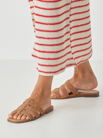 Tamaris Mules in Brown