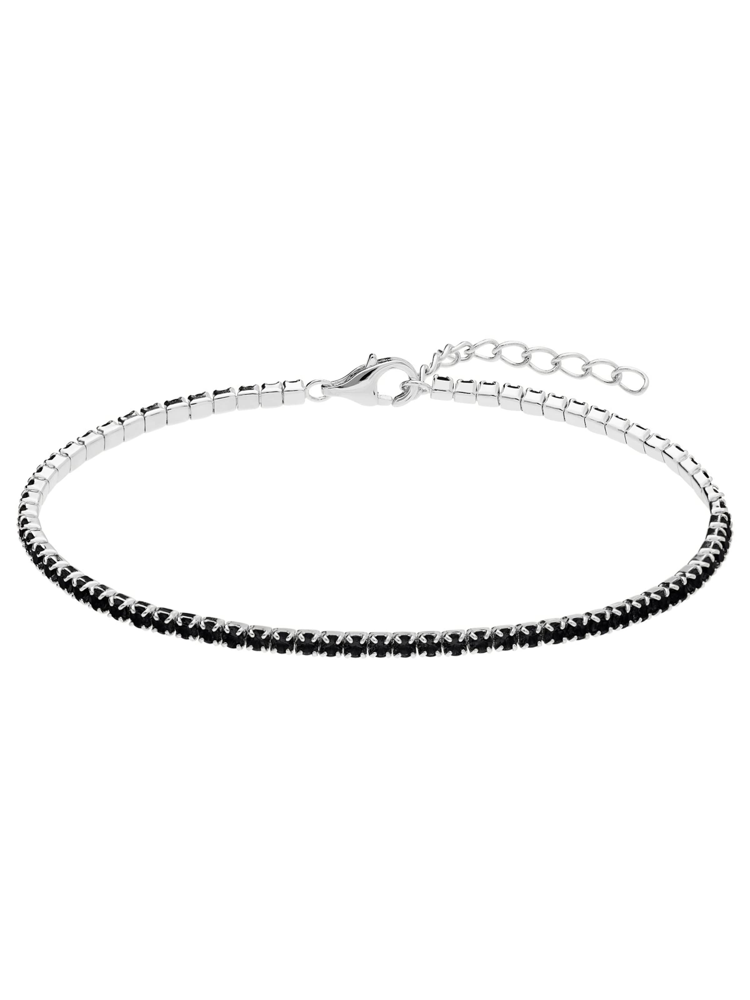 Lucardi Bracelet 'Klassisch' in Silver: front