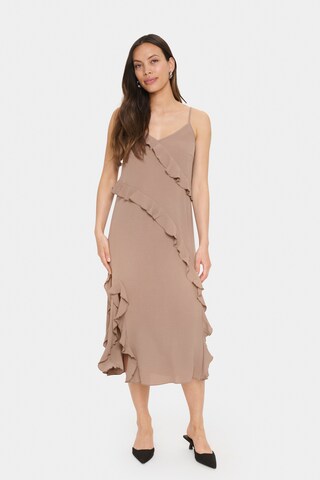 Robe SAINT TROPEZ en beige : devant
