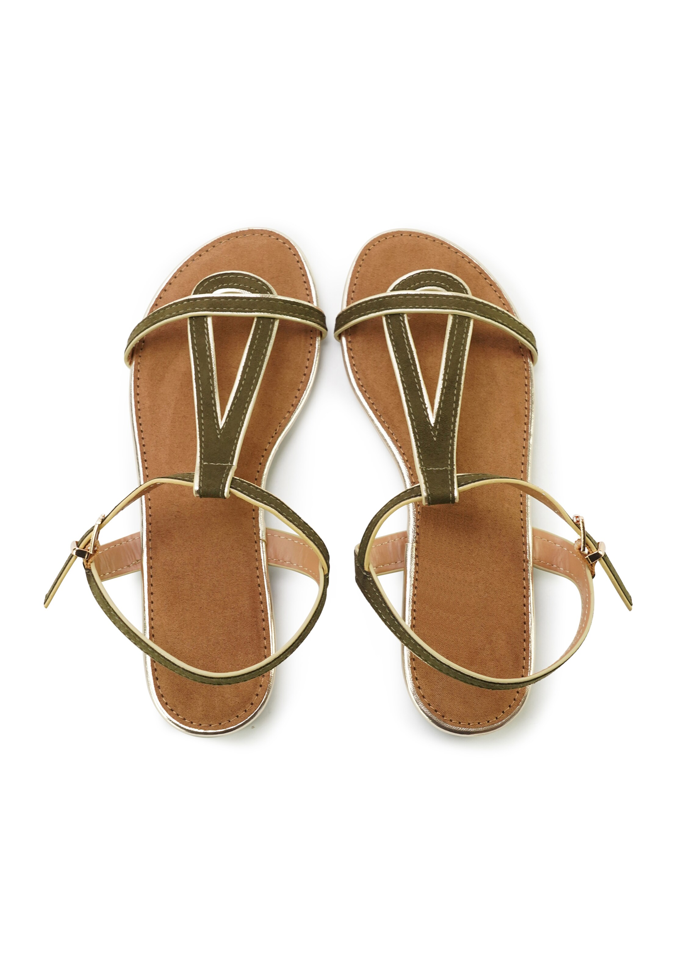 Findlay Strap Sandals 'CLEO' in Green