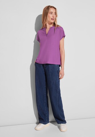 STREET ONE Bluse in Lila