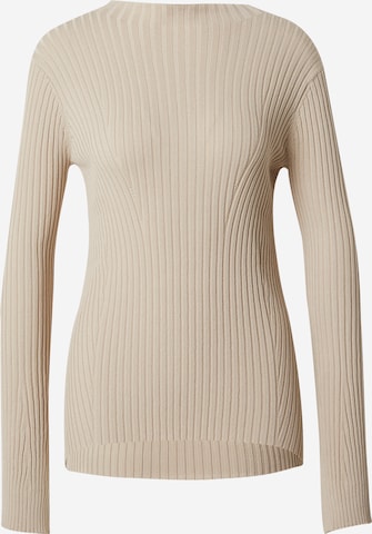 TOPSHOP Sweater in Beige: front